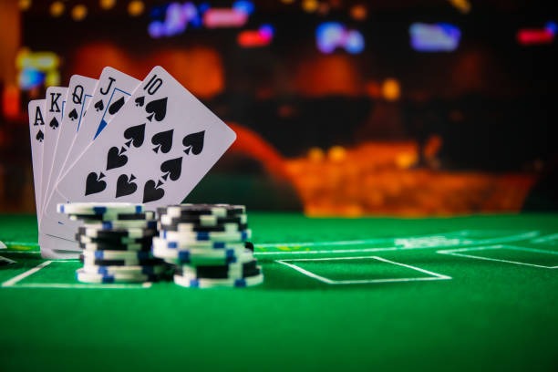 Live casino dealer table with multiple camera angles